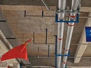 故城管廊支架的安装方法